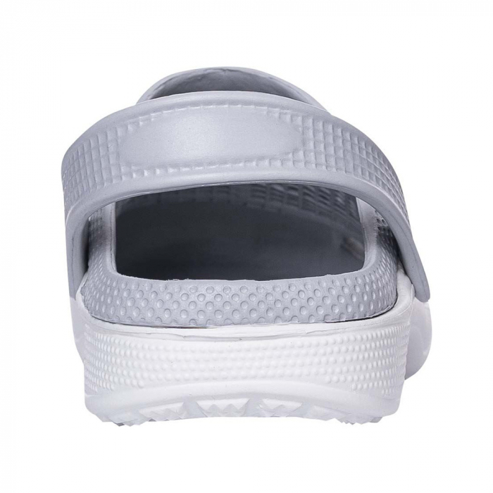 Papuci tip crocs MARINE - alb/gri [3]