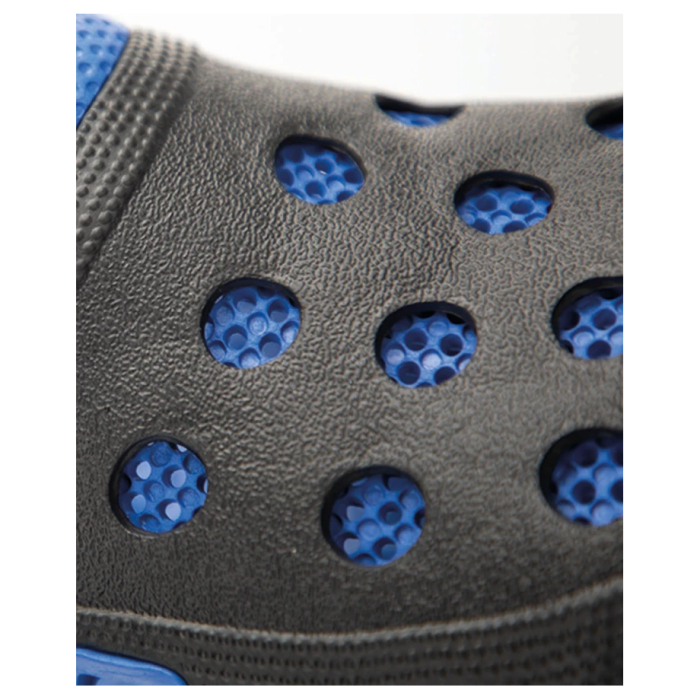 Papuci tip crocs MARINE - negru/albastru [6]