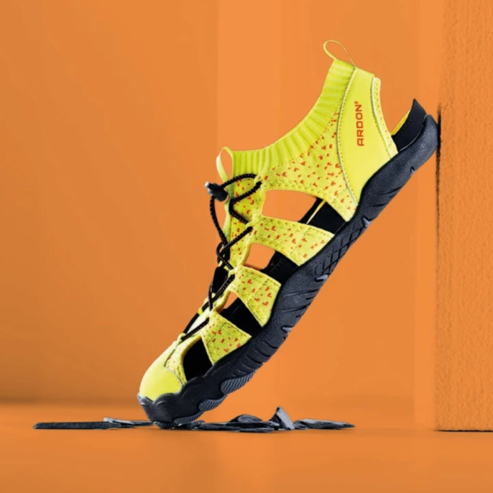 Sandale trekking/outdoor Dropisan galben hi-vis [2]