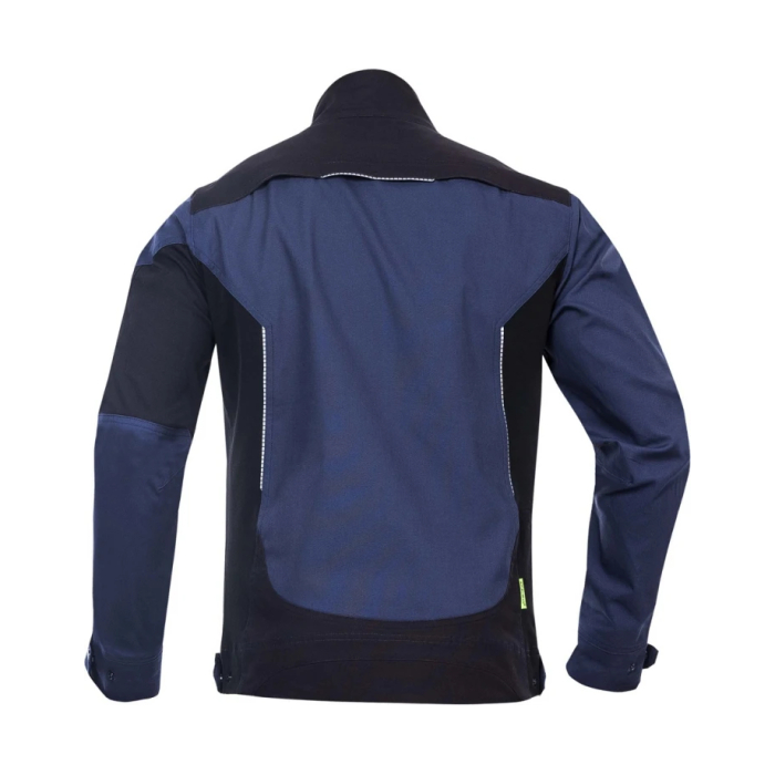 Set costum cu pantaloni de lucru cu pieptar 4XSTRETCH - bleumarin [3]