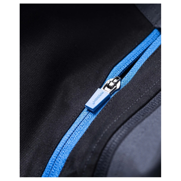 Set costum cu pantaloni de lucru cu pieptar 4XSTRETCH - gri inchis [8]