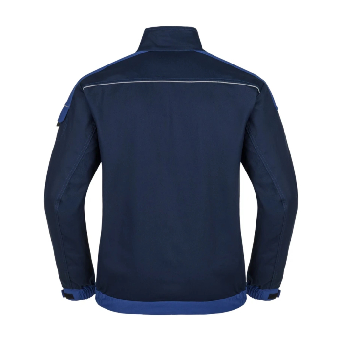 Set costum cu pantaloni de lucru cu pieptar COOL TREND - bleumarin/albastru [3]