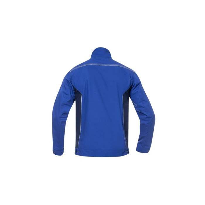 Set costum cu pantaloni de lucru cu pieptar hidrofobizati URBAN+ - albastru/bleumarin [3]