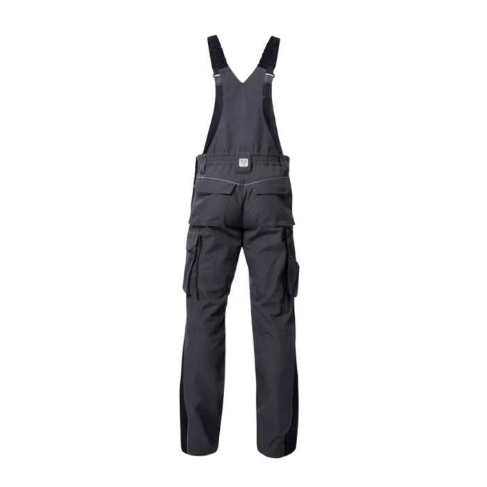 Set costum cu pantaloni de lucru cu pieptar hidrofobizati URBAN+ - gri inchis [7]