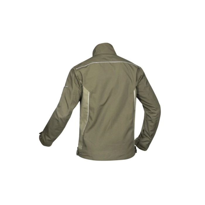 Set costum cu pantaloni de lucru cu pieptar hidrofobizati URBAN+ - kaki [3]