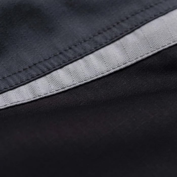 Set costum cu pantaloni de lucru cu pieptar Refiwan - gri inchis [9]