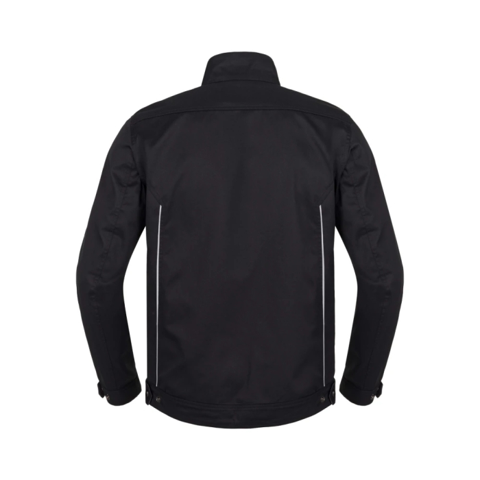 Set costum cu pantaloni de lucru cu pieptar SUMMER - negru [3]