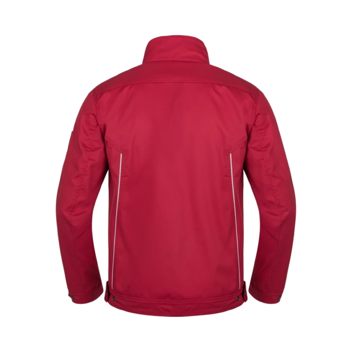 Set costum cu pantaloni de lucru cu pieptar SUMMER - rosu [3]