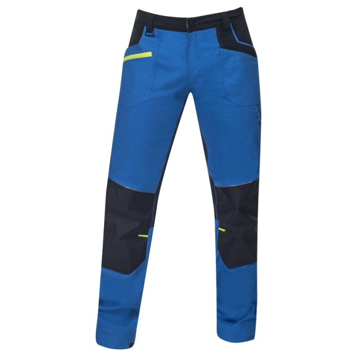 Set costum cu pantaloni de lucru in talie 4XSTRETCH - albastru [7]