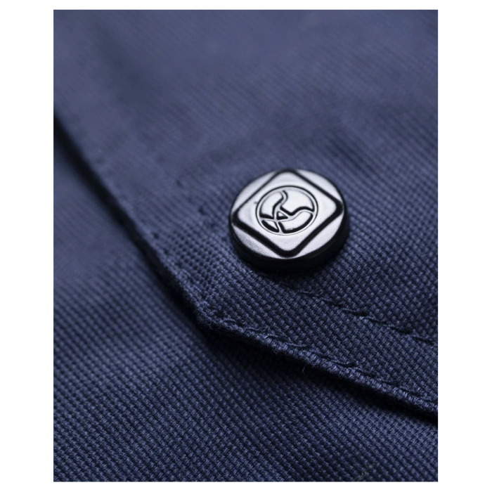 Set costum cu pantaloni de lucru in talie 4XSTRETCH - bleumarin [15]