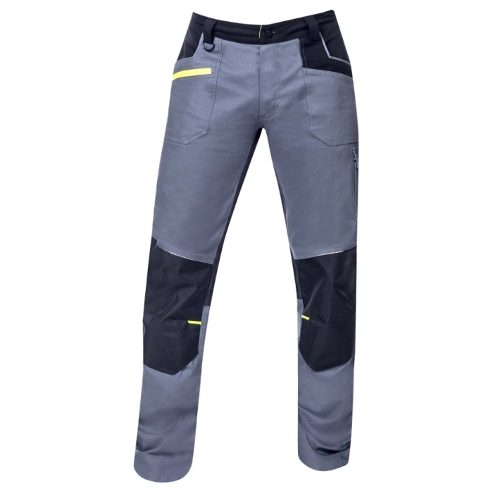 Set costum cu pantaloni de lucru in talie 4XSTRETCH - gri [7]