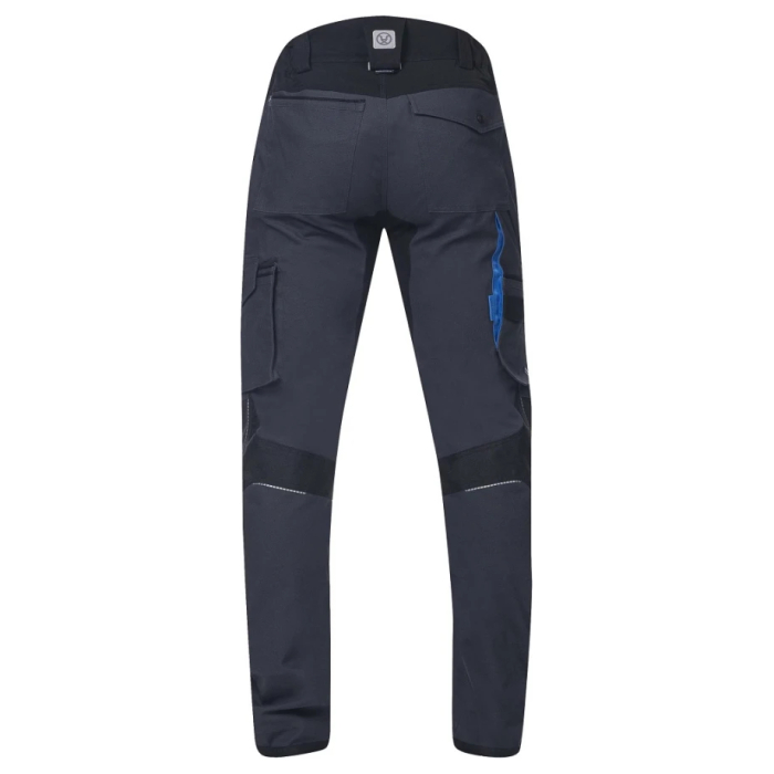 Set costum cu pantaloni de lucru in talie 4XSTRETCH - gri inchis [11]