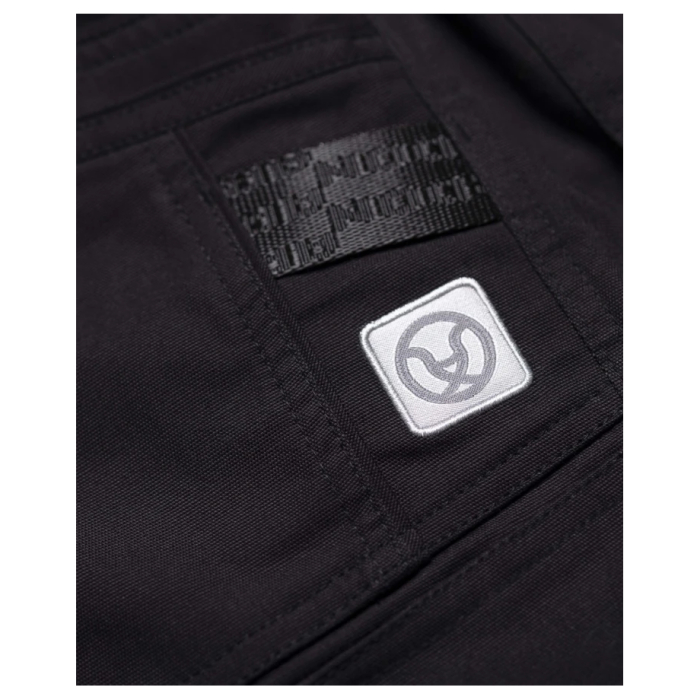Set costum cu pantaloni de lucru in talie 4XSTRETCH - negru [15]