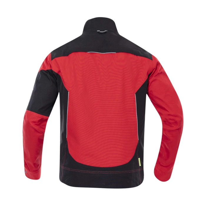 Set costum cu pantaloni de lucru in talie 4XSTRETCH - rosu [3]
