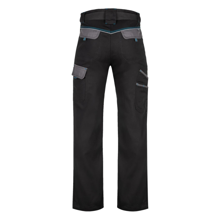 Set costum cu pantaloni de lucru in talie COOL TREND - negru [7]