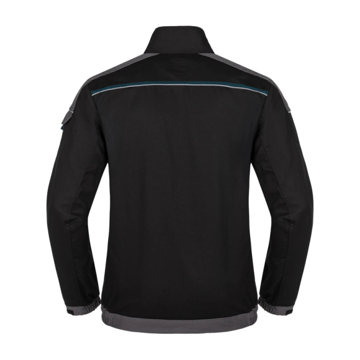 Set costum cu pantaloni de lucru in talie COOL TREND - negru [3]