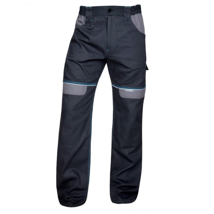 Set costum cu pantaloni de lucru in talie COOL TREND - negru [6]