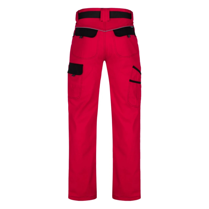 Set costum cu pantaloni de lucru in talie COOL TREND - rosu [8]