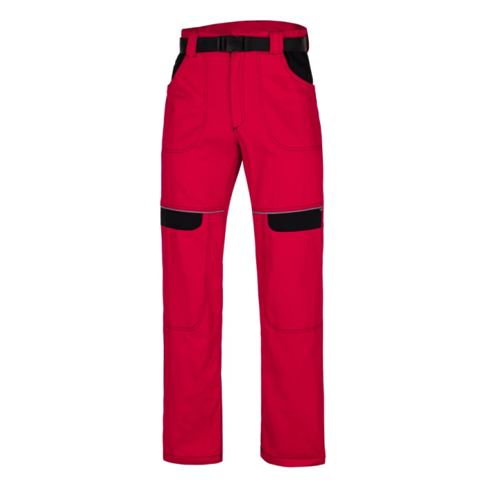 Set costum cu pantaloni de lucru in talie COOL TREND - rosu [7]