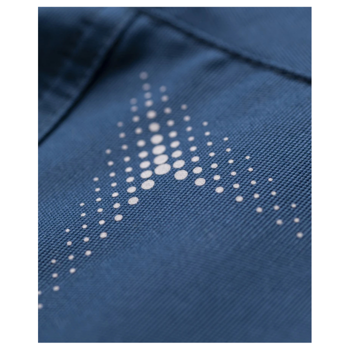 Set costum cu pantaloni de lucru in talie CREATRON - albastru/neon [8]