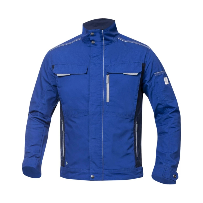 Set costum cu pantaloni de lucru in talie hidrofobizati URBAN+ - albastru/bleumarin [2]