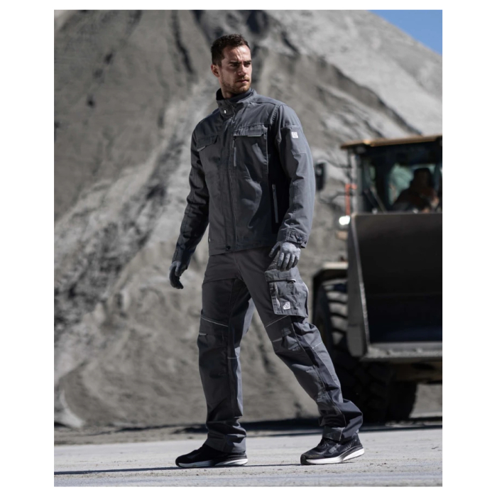 Set costum cu pantaloni de lucru in talie hidrofobizati URBAN+ - gri [5]