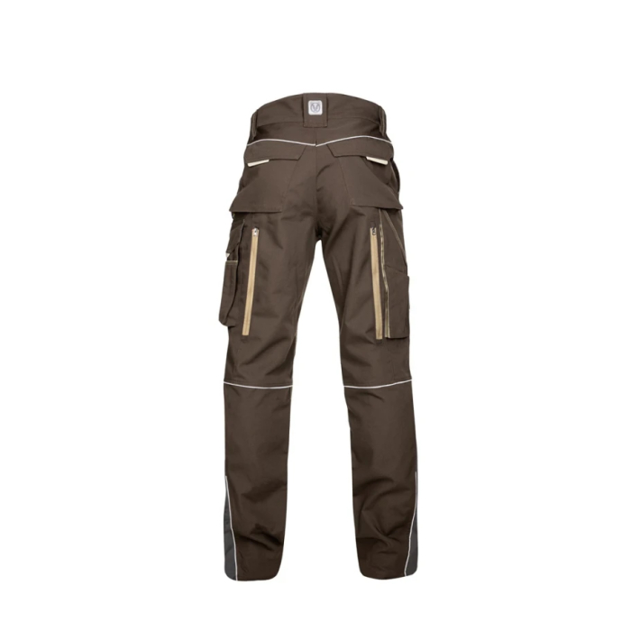 Set costum cu pantaloni de lucru in talie hidrofobizati URBAN+ - maro [7]