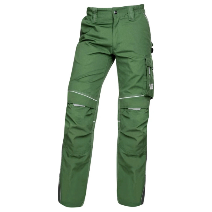 Set costum cu pantaloni de lucru in talie hidrofobizati URBAN+ - verde [5]