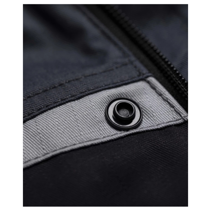 Set costum cu pantaloni de lucru in talie Refiwan - gri inchis [21]