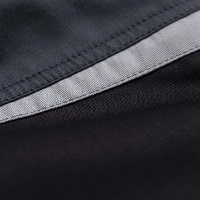 Set costum cu pantaloni de lucru in talie Refiwan - gri inchis [7]