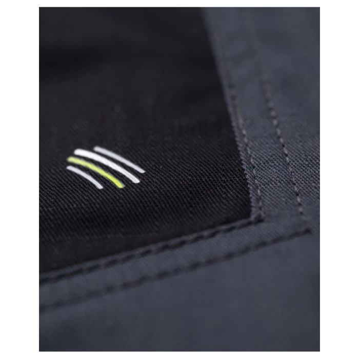 Set costum cu pantaloni de lucru in talie Refiwan - gri inchis [28]