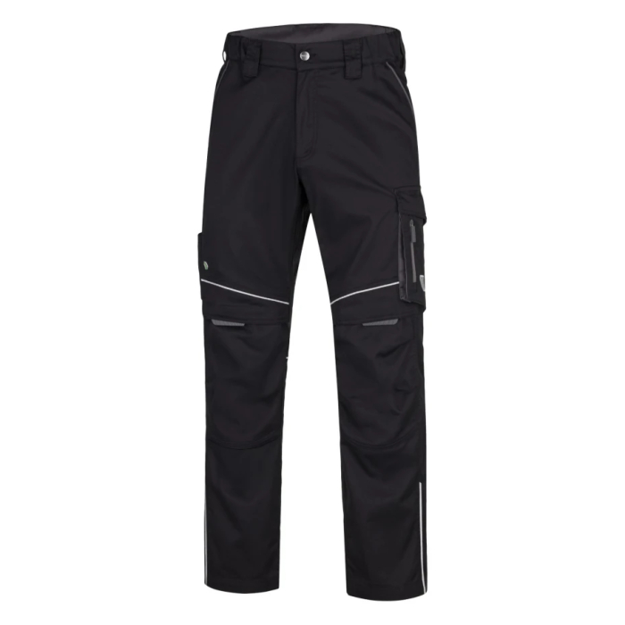 Set costum cu pantaloni de lucru in talie SUMMER - negru [6]