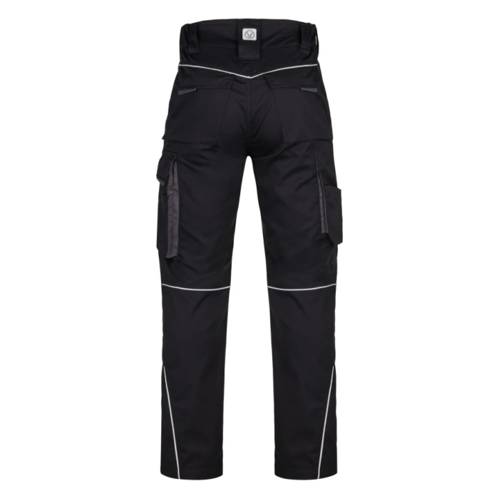 Set costum cu pantaloni de lucru in talie SUMMER - negru [7]