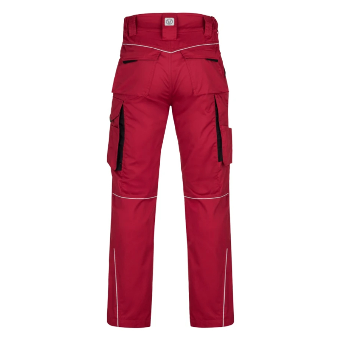 Set costum cu pantaloni de lucru in talie SUMMER - rosu [9]