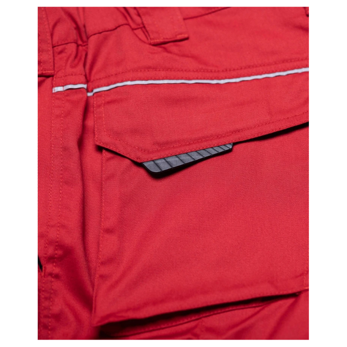 Set costum cu pantaloni de lucru in talie SUMMER - rosu [11]
