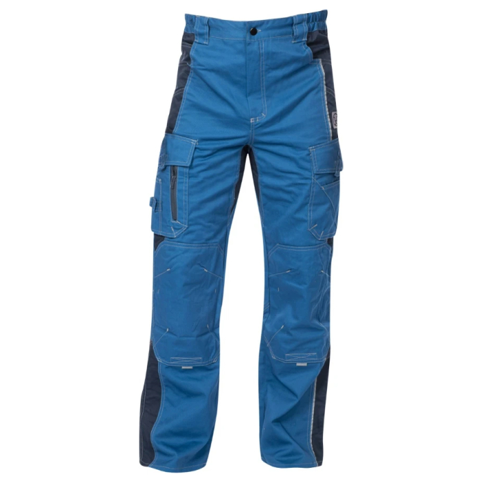 Set costum cu pantaloni de lucru in talie VISION - albastru/gri [5]