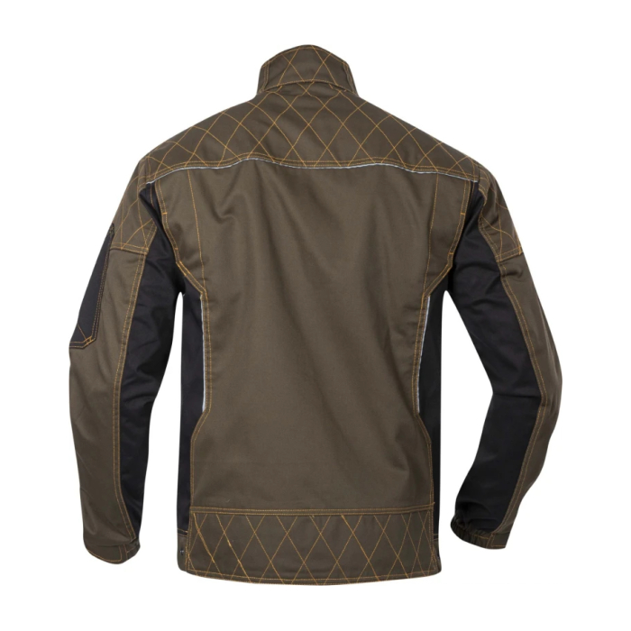 Set costum cu pantaloni de lucru in talie VISION - asfalt/negru [3]