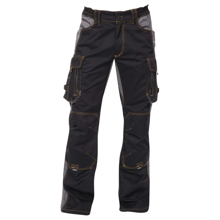 Set costum cu pantaloni de lucru in talie VISION - negru/gri [5]