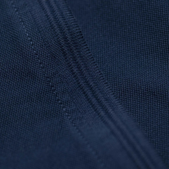 Tricou polo cu maneca scurta ZYDIN - albastru denim [5]