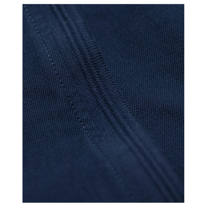 Tricou polo cu maneca scurta ZYDIN - albastru denim [5]