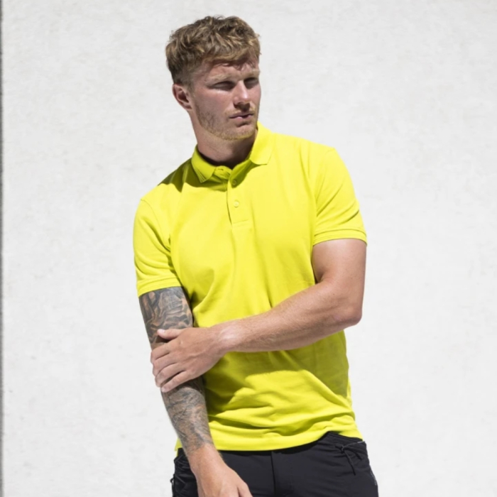 Tricou polo cu maneca scurta ZYDIN - galben [3]