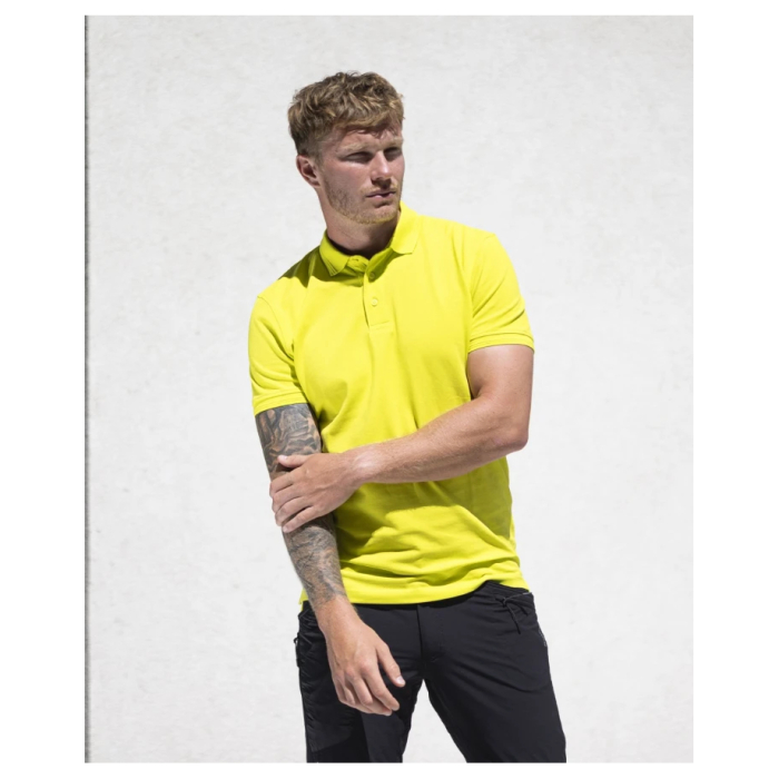 Tricou polo cu maneca scurta ZYDIN - galben [3]