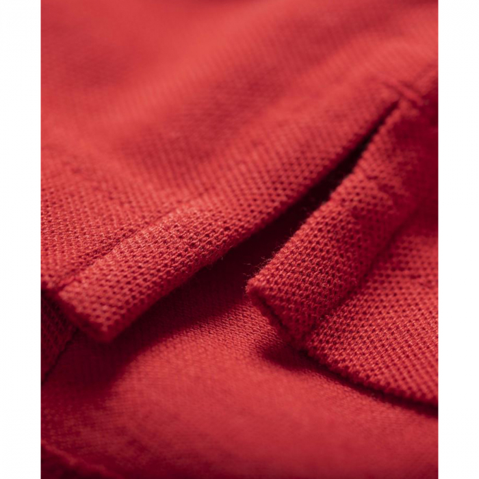Tricou polo cu maneca scurta ZYDIN - rosu [3]