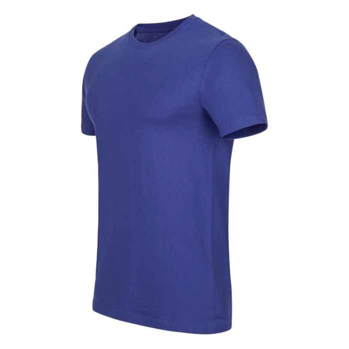 Tricou simplu cu maneca scurta Lima - albastru [3]