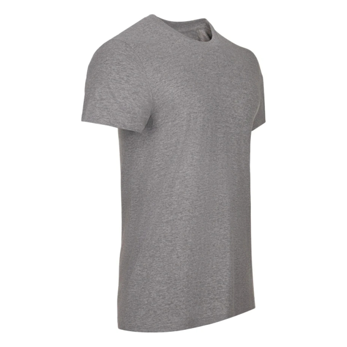 Tricou simplu cu maneca scurta Lima - gri [4]