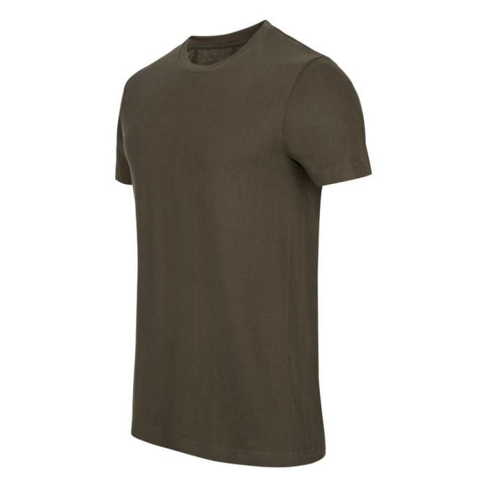 Tricou simplu cu maneca scurta Lima - kaki [3]