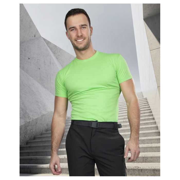 Tricou simplu cu maneca scurta Lima - verde mar [3]