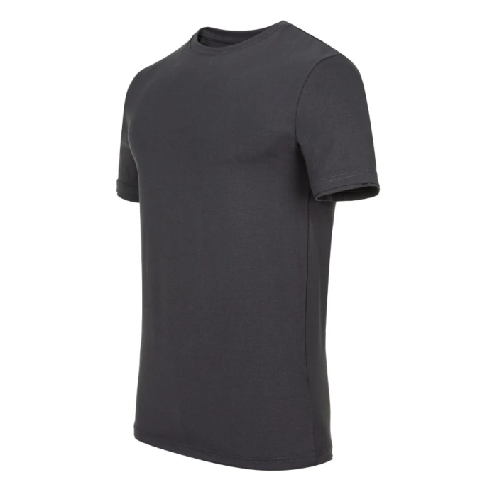 Tricou simplu cu maneca scurta Trendy - antracit [3]
