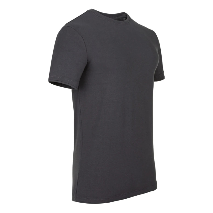 Tricou simplu cu maneca scurta Trendy - antracit [4]