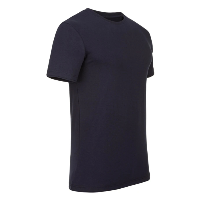 Tricou simplu cu maneca scurta Trendy - bleumarin [5]